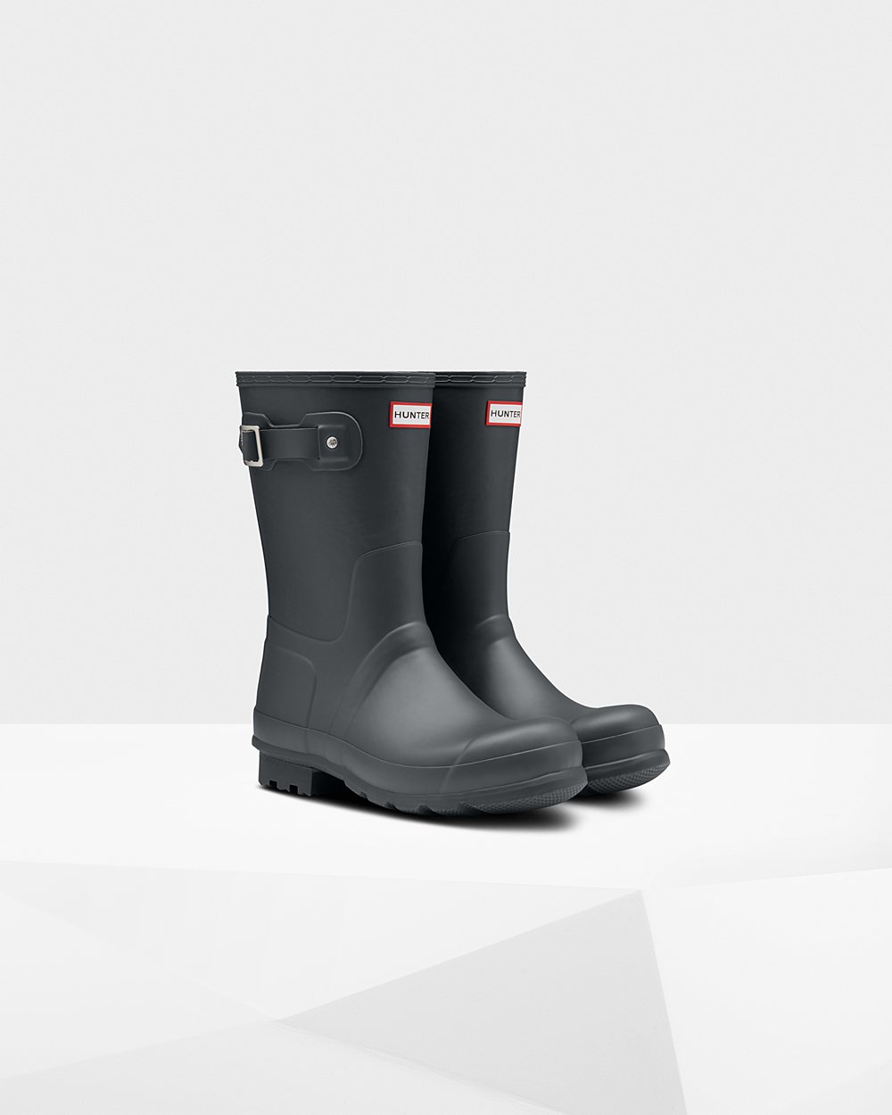 Hunter Hombre Original Insulated - Botas de Lluvia Verde Oscuro - 627-LQVTPD